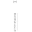 Pakabinamas šviestuvas Single light 20W 3000K 2541 dimeriuojamas Pakabinamas šviestuvas Single light 20W 3000K 2541 dimeriuojamas