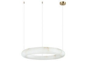 Pakabinamas šviestuvas ROUND LED LIGHT 35W 3000K ALABASTER-BRONZE 2543 dimeriuojamas