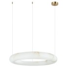 Pakabinamas šviestuvas ROUND LED LIGHT 35W 3000K ALABASTER-BRONZE 2543 dimeriuojamas