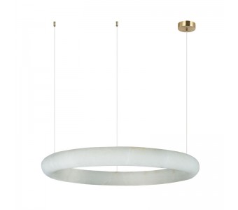 Pakabinamas šviestuvas ROUND LED LIGHT 45W 3000K ALABASTER-BRASS 2544 dimeriuojamas