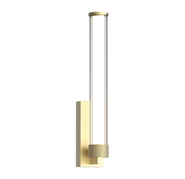 Настенный светильник LED Light 9 Вт 3000 К, матовое золото, 25445, с диммером