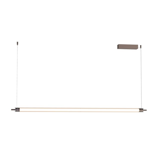 Pakabinamas šviestuvas LED Line Light 33W 3000K brushed coffee 25446 dimeriuojamas Pakabinamas šviestuvas LED Line Light 33W 3000K brushed coffee 25446 dimeriuojamas