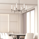 Pakabinamas šviestuvas LED Light 46W 3000K brushed coffee 25448 dimeriuojamas Pakabinamas šviestuvas LED Light 46W 3000K brushed coffee 25448 dimeriuojamas