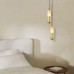 Pakabinamas šviestuvas Single light 7W 3000K Alabaster-Brass 2545 dimeriuojamas
