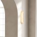 Sieninis šviestuvas LED Light 14W 3000K 2546 alabaster-brass dimeriuojamas 