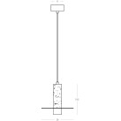 Pakabinamas šviestuvas LED light 7W 3000K alabaster-bronze 2549 dimeriuojamas Pakabinamas šviestuvas LED light 7W 3000K alabaster-bronze 2549 dimeriuojamas