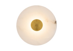 Sieninis šviestuvas LED Light 5W 3000K 2550 alabaster-brass