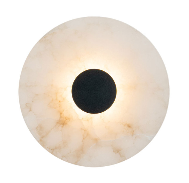 Sieninis šviestuvas LED Light 5W 3000K 2551 alabaster-black Sieninis šviestuvas LED Light 5W 3000K 2551 alabaster-black