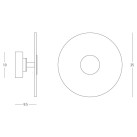 Настенный светильник LED Light 5 Вт 3000 К 2550, цвет «алабастр-латунь»