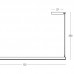 Pakabinamas šviestuvas LED LINE LIGHT 32W 3000K 2555 dimeriuojamas