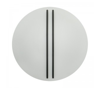 Sieninis šviestuvas LED Light 30W 3000K 2575 black stick-grey base dimeriuojamas 