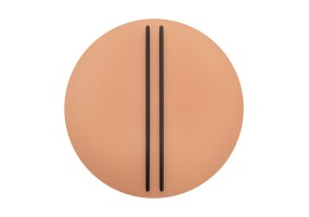 Sieninis šviestuvas LED Light 30W 3000K 2576 black stick-brick red base dimeriuojamas 