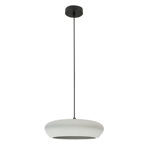 Pakabinamas šviestuvas 2xG9 MAX 9W Sandy black metal - grey clay 2592