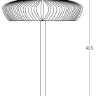 Stalinis šviestuvas 2xG9 LED MAX 9W black-terracotta clay 2593 Stalinis šviestuvas 2xG9 LED MAX 9W black-terracotta clay 2593