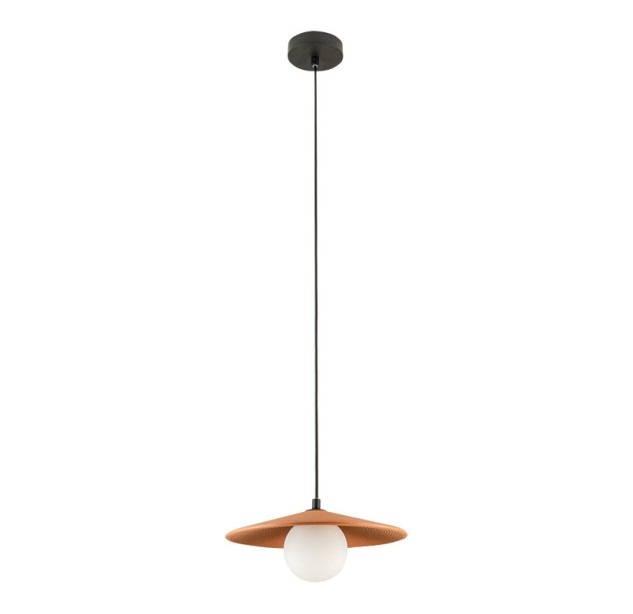 Pakabinamas šviestuvas G9 MAX 9W Terracotta - Opal glass 2598 Pakabinamas šviestuvas G9 MAX 9W Terracotta - Opal glass 2598