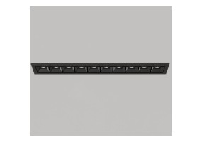 Įleidžiamas šviestuvas LOOM 10 R 20W 2700K IP20 Z08736-20.45.27.BK