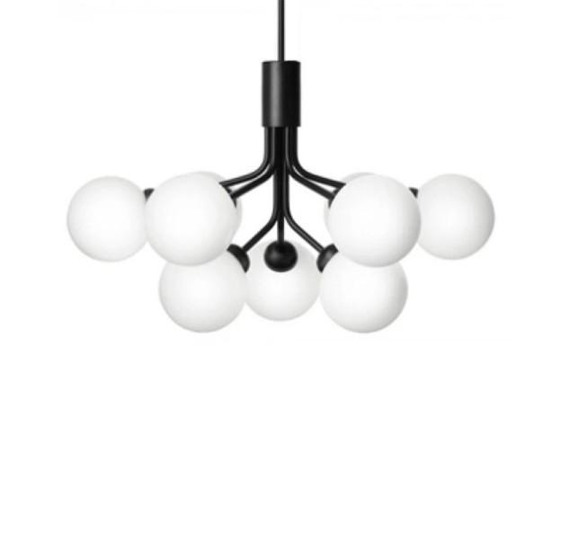 Pakabinamas šviestuvas MOZA S9 BK