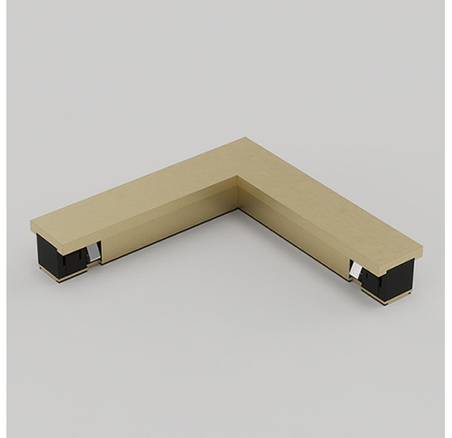 Magnetinės sistemos "MUSE" kampo jungimas L 48V Z5000-48.LCC.BR
