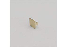 Magnetinės sistemos "MUSE" galo dangtelis brass Z5000-48.SR.EC.BR