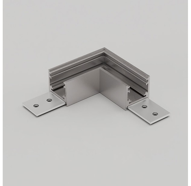 Magnetinės sistemos "MUSE" horizontalus kampas 90° nickel Z5000-48.SR.HC.NI