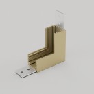 Magnetinės sistemos "MUSE" vertikalus kampas 90° brass Z5000-48.SR.VC.BR