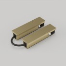 Magnetinės sistemos "MUSE" vertikalus kampo jungimas 48V Z5000-48.VCC.BR