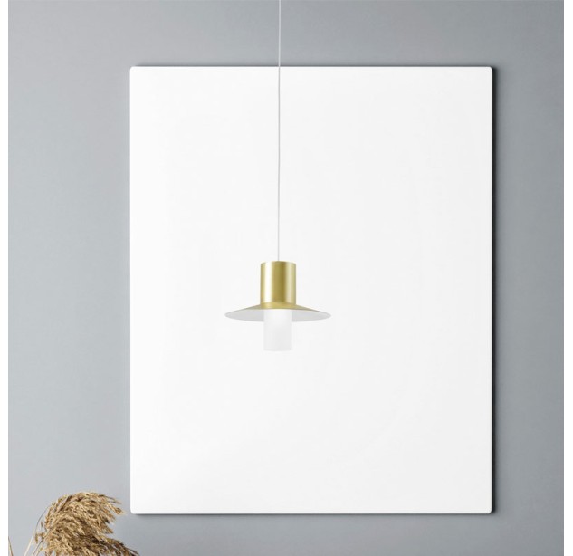 Pakabinamas šviestuvas Lollipop 1x40W E27 1744.158 brushed gold 