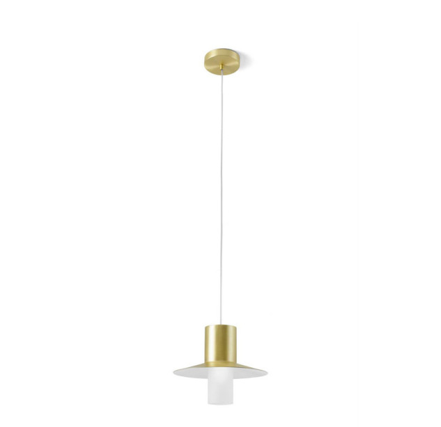 Pakabinamas šviestuvas Lollipop 1x40W E27 1744.158 brushed gold 