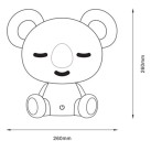 Stalinis pakraunamas vaikiškas šviestuvas KOALA KDR-611-PK dimeriuojamas Stalinis pakraunamas vaikiškas šviestuvas KOALA KDR-611-PK dimeriuojamas