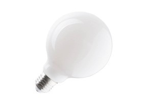 LED lemputė BULB GLASS BALL LED E27 8W 3000K