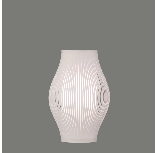 Mirta Stalo lempa 3054/35 Balta, LED E27 15W, CL.II, Jungiklis ant laido