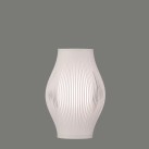 Mirta Stalo lempa 3054/35 Balta, LED E27 15W, CL.II, Jungiklis ant laido