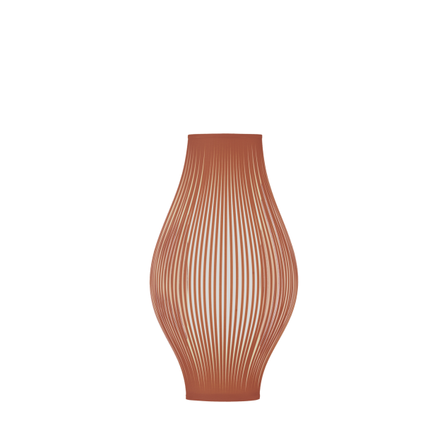 Mirta Stalo lempa 3054/50 Terakota, LED E27 15 W, CL.II, Jungiklis ant laido