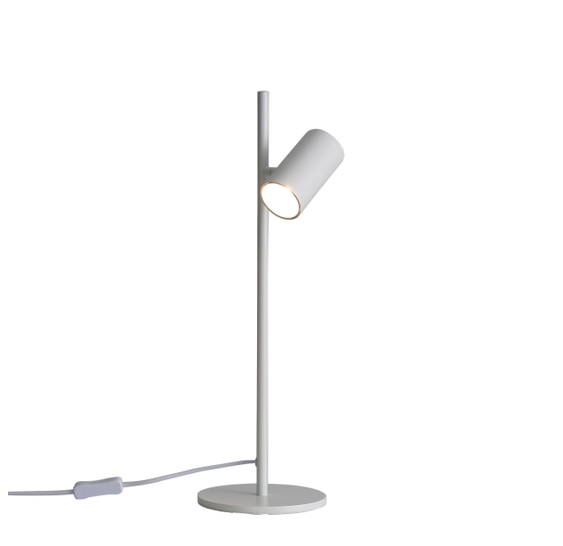 Gina stalo lempa 3874, tekstūruota balta, LED GU10 8 W, CL.II, reguliuojama