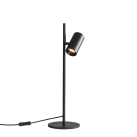 Gina stalo lempa 3874, tekstūruota juoda, LED GU10 8 W, CL.II, reguliuojama