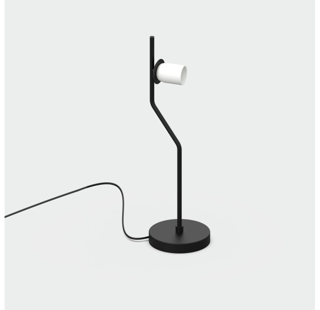 Maui stalo lempa 8163, matinė juoda, LED E27 15 W, CL.II, be stiklinio gaubto