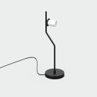 Maui stalo lempa 8163, matinė juoda, LED E27 15 W, CL.II, be stiklinio gaubto