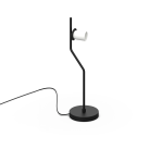 Maui stalo lempa 8163, matinė juoda, LED E27 15 W, CL.II, be stiklinio gaubto