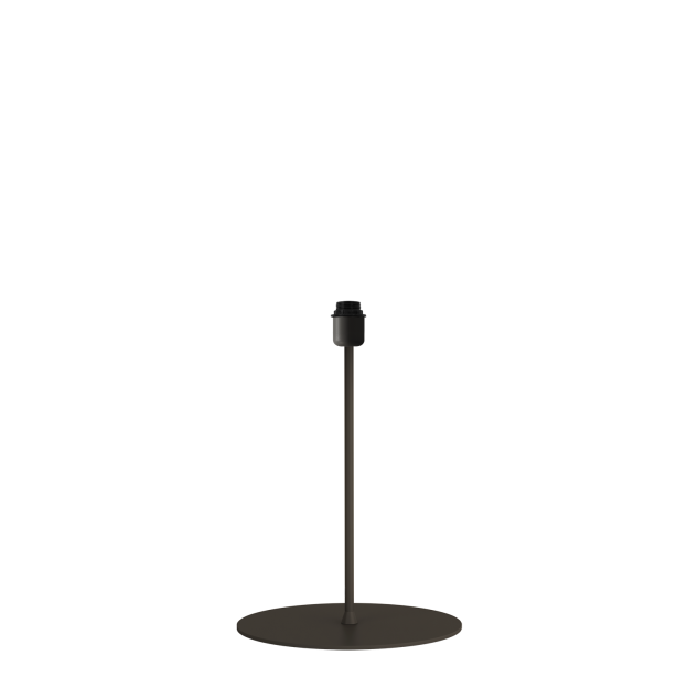 Stilo stalo lempa 435 mm, tekstūruota juoda, LED E27 15 W, CL.II, be gaubto, MULTI-PACK