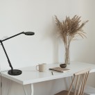 Luxa stalo lempa 8203 Juoda matinė, LED 11 W 3000 K 700 lm, CRI90 CL.II, integruotas LED, jutiklinis jungiklis, reguliuojamas apšvietimo intensyvumas