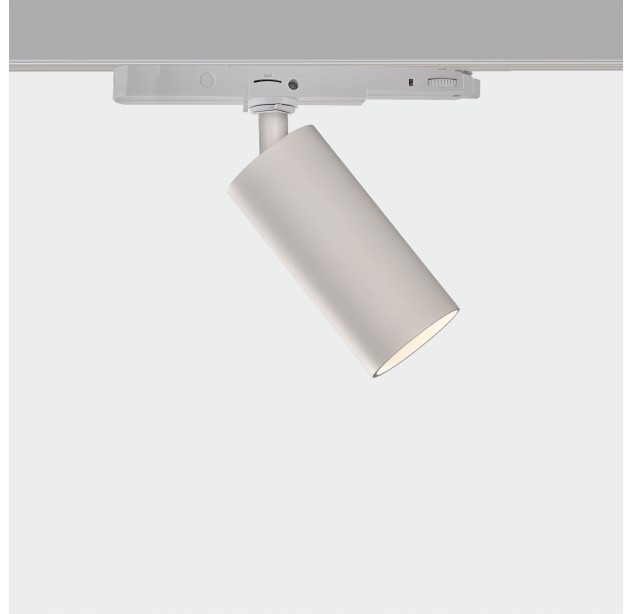 Pipe Track šviestuvas 3986/4 %D845x95mm Tekstūruotas baltas, LED COB 8W 2700K 598lm, CRI90 CL.II, integruotas LED, ON-DEMAND **