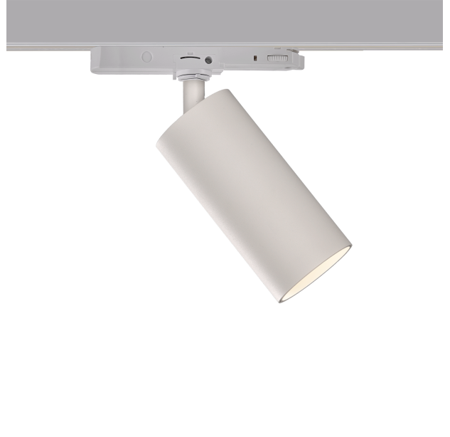 Pipe Track šviestuvas 3986/6 %D860x130mm Tekstūruota balta, LED COB 12W 2700K 1330lm, CRI90 CL.II, Integruotas LED, ON-DEMAND **