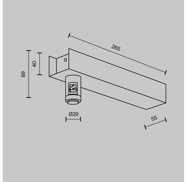Priedas FLARITY TRA155CW-BB-B Priedas FLARITY TRA155CW-BB-B