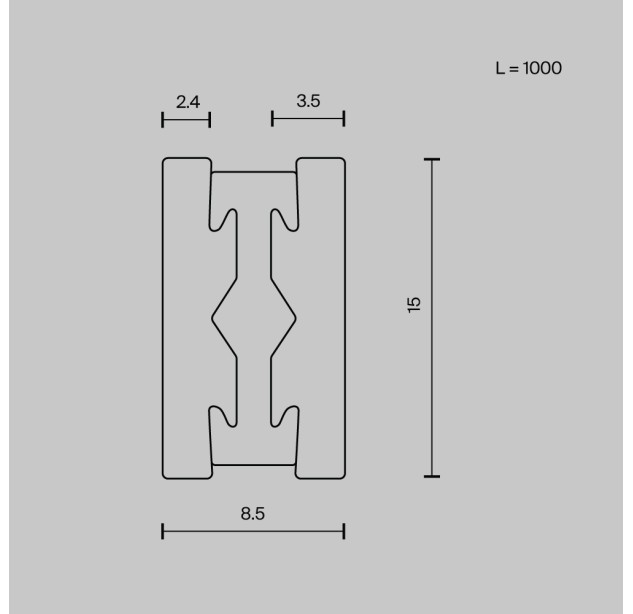 Bėgelis FLARITY TRX154-111B