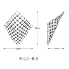 Sieninis šviestuvas TIARA 42 G9 W ZALEŻNOŚCI OD ŻARÓWKI W0221-01S-F7AC Sieninis šviestuvas TIARA 42 G9 W ZALEŻNOŚCI OD ŻARÓWKI W0221-01S-F7AC