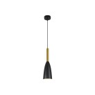 Pakabinamas šviestuvas SOLIN 60W E27 LP-181/1P BK/GD
