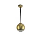 Pakabinamas šviestuvas LP-2844\1P GD PALLA 1x40W E27 gold