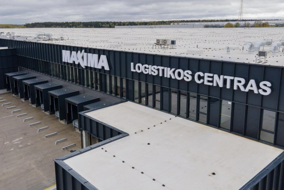MAXIMA logistikos centras Vilniuje MAXIMA logistikos centras Vilniuje