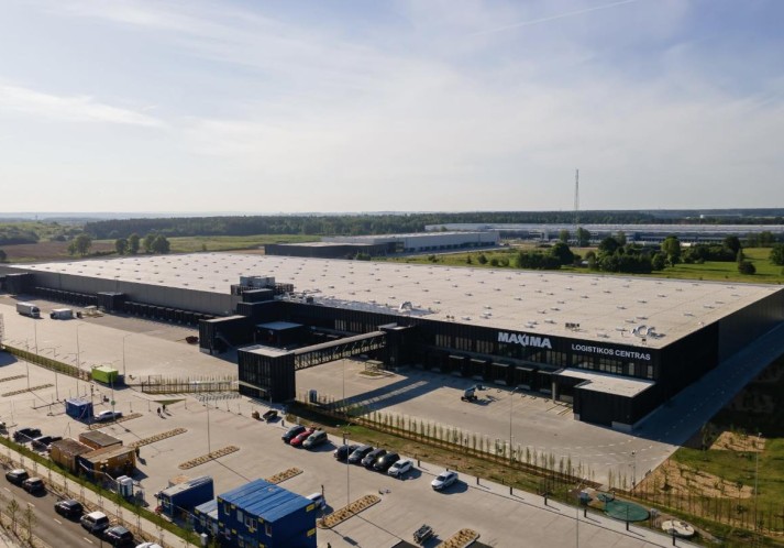 MAXIMA logistikos centras Vilniuje