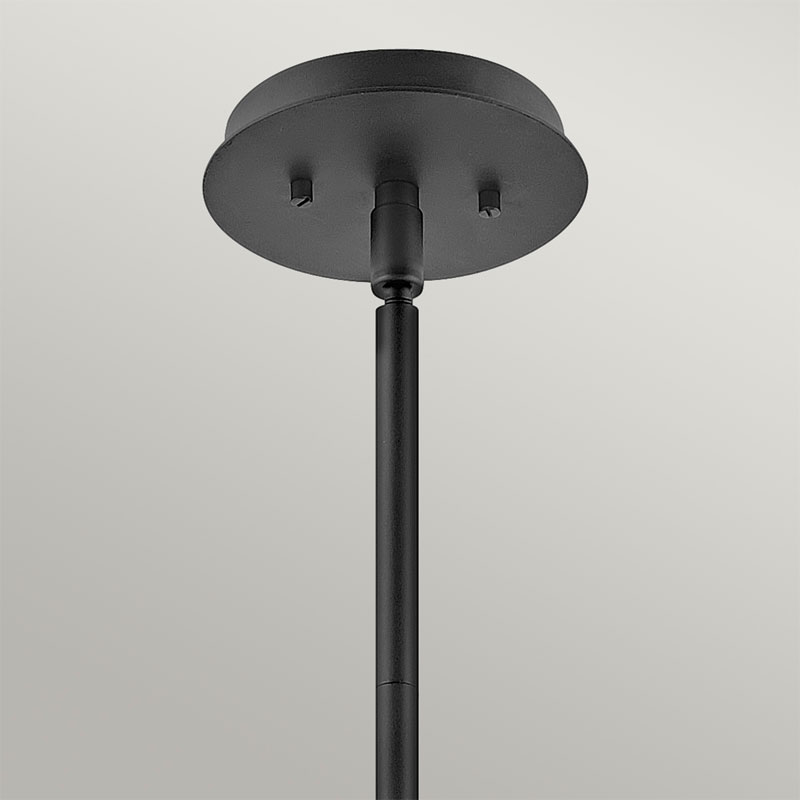 Pakabinamas lubinis šviestuvas LOTUS QN-LOTUS-P-BLK